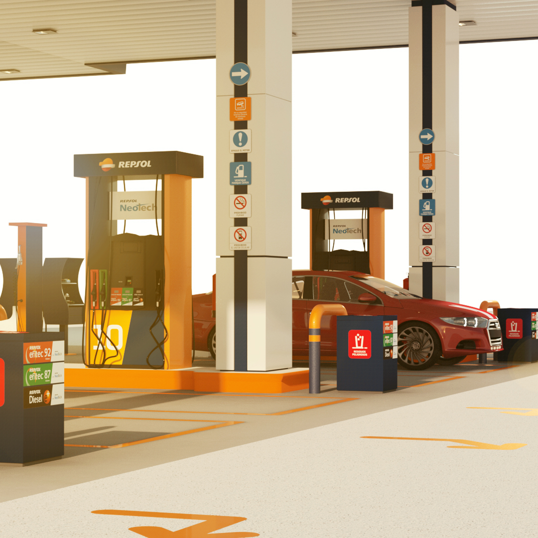 CGI Illustration Repsol Mexico Detail-6 CGI Image Repsol Mexico by Studio Capicúa