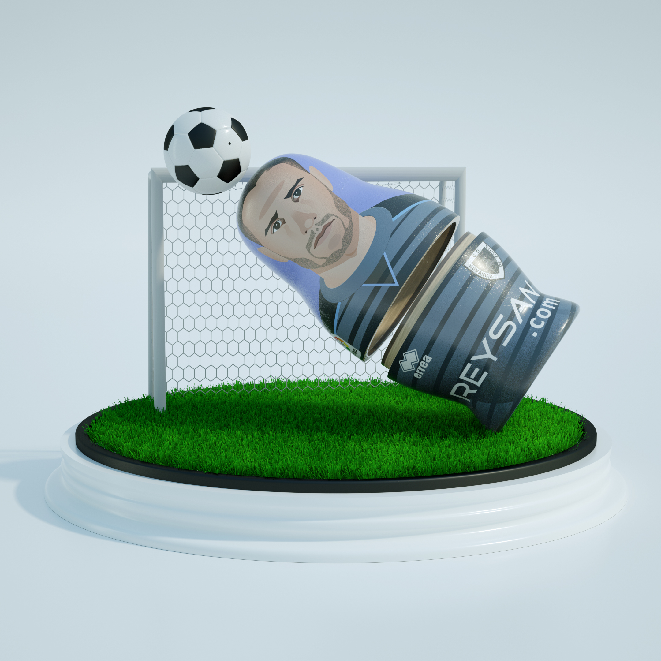 Matrioskas La Liga Studio Capicua Munir Matriuskas CGI La Liga football players
