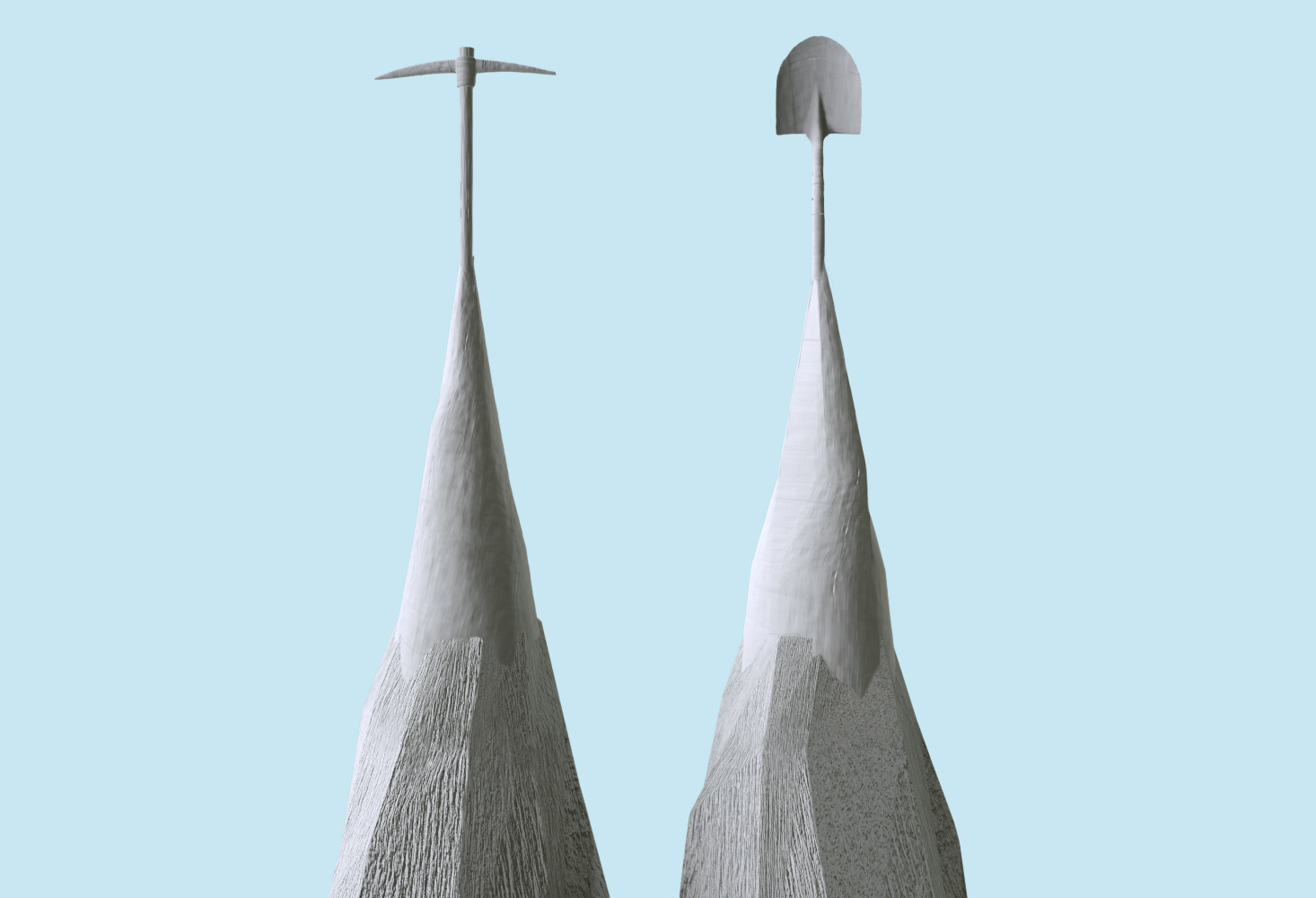 3D Clay Illustration CGI Mccann