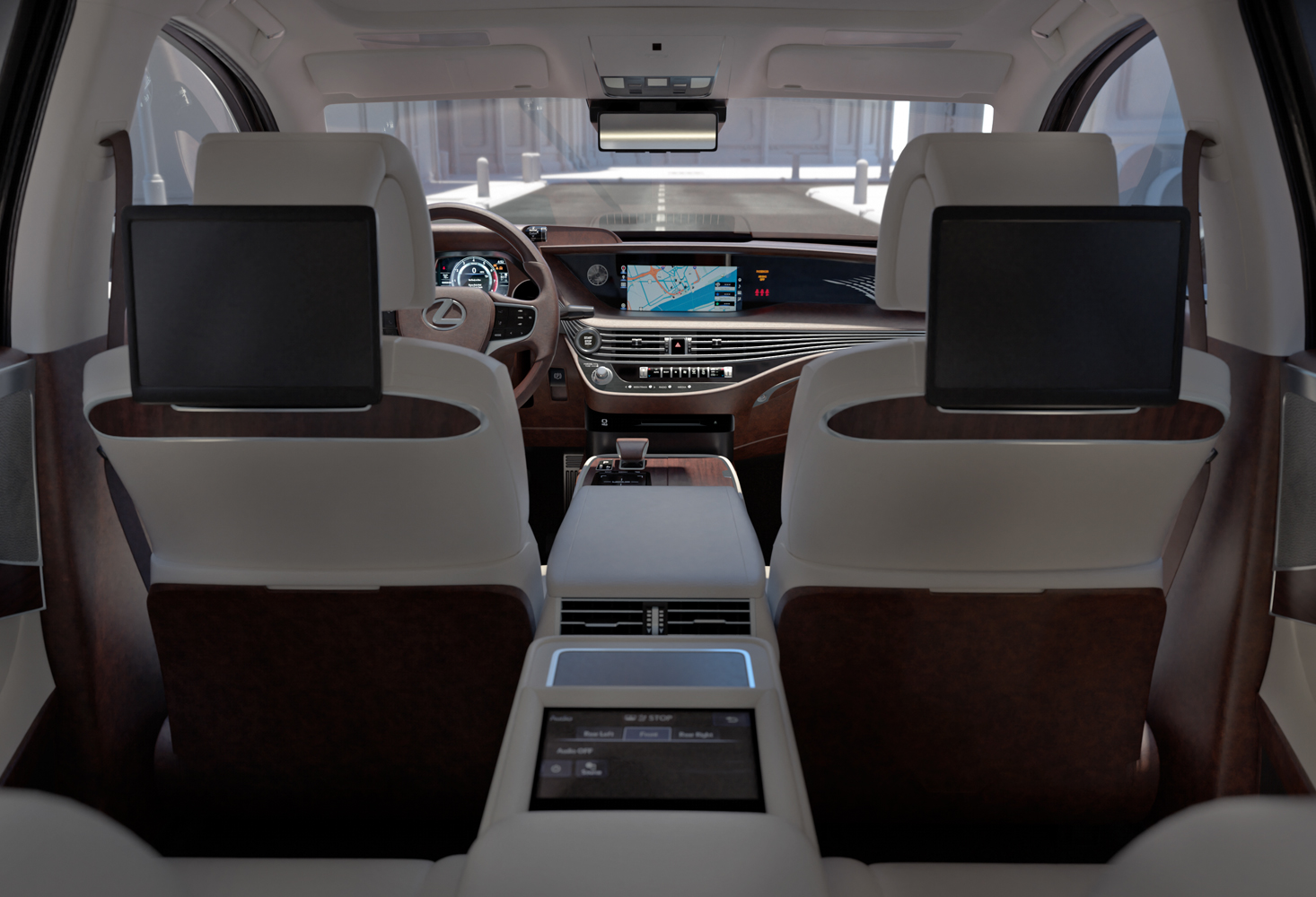 Studio Capicua Our Visual Work Lexus Ls Cgi Car Interior