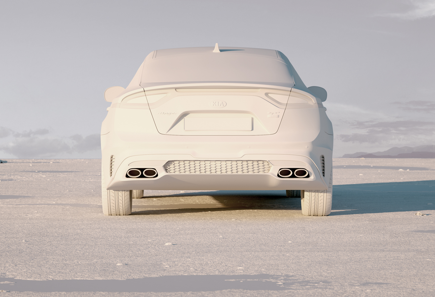 Cgi automotive Kia Stinger