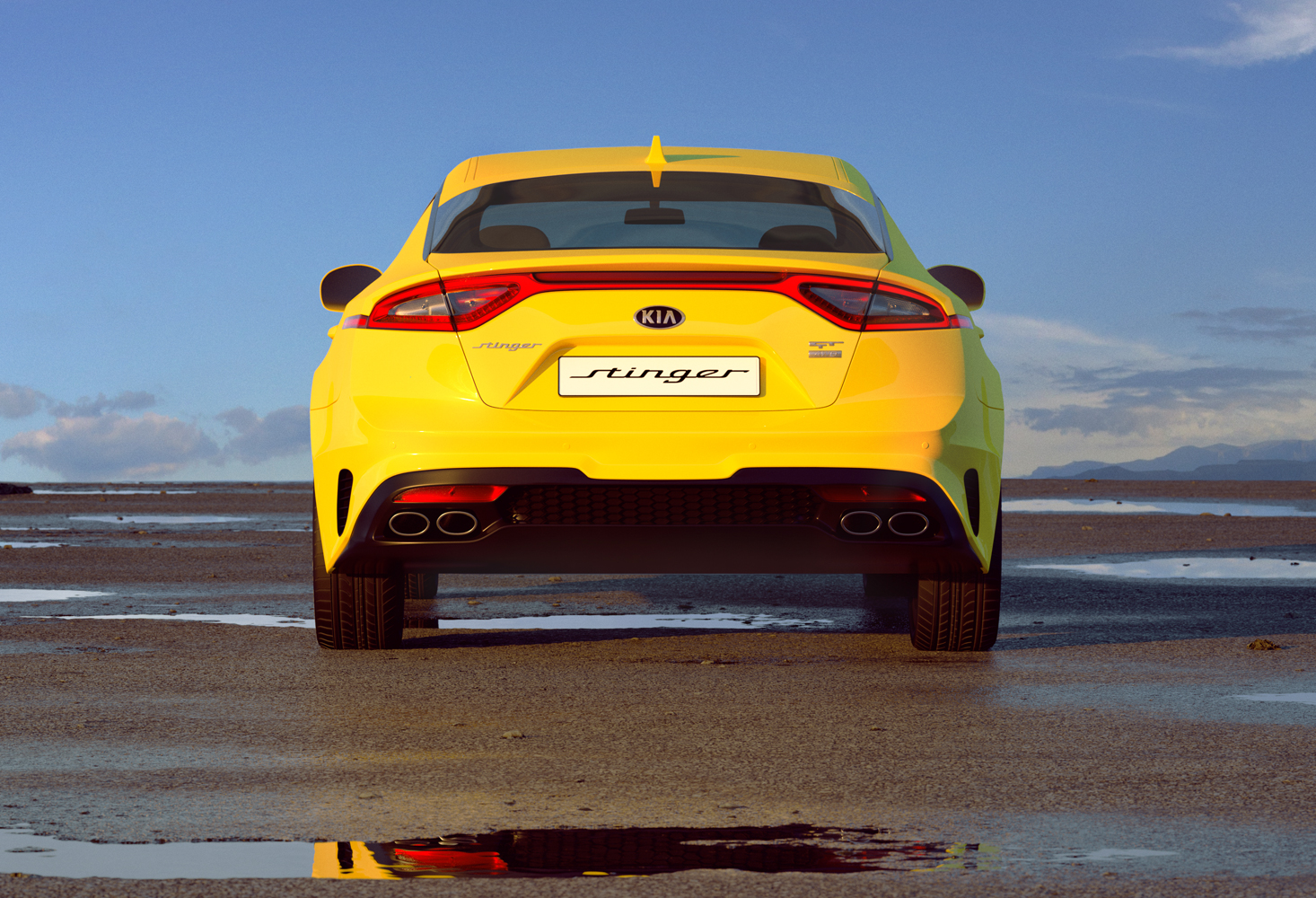 Cgi automotive Kia Stinger