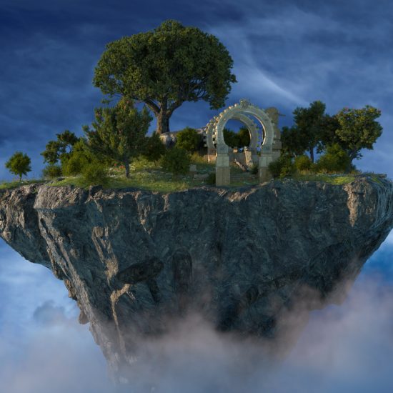 CGI Island Landscape
