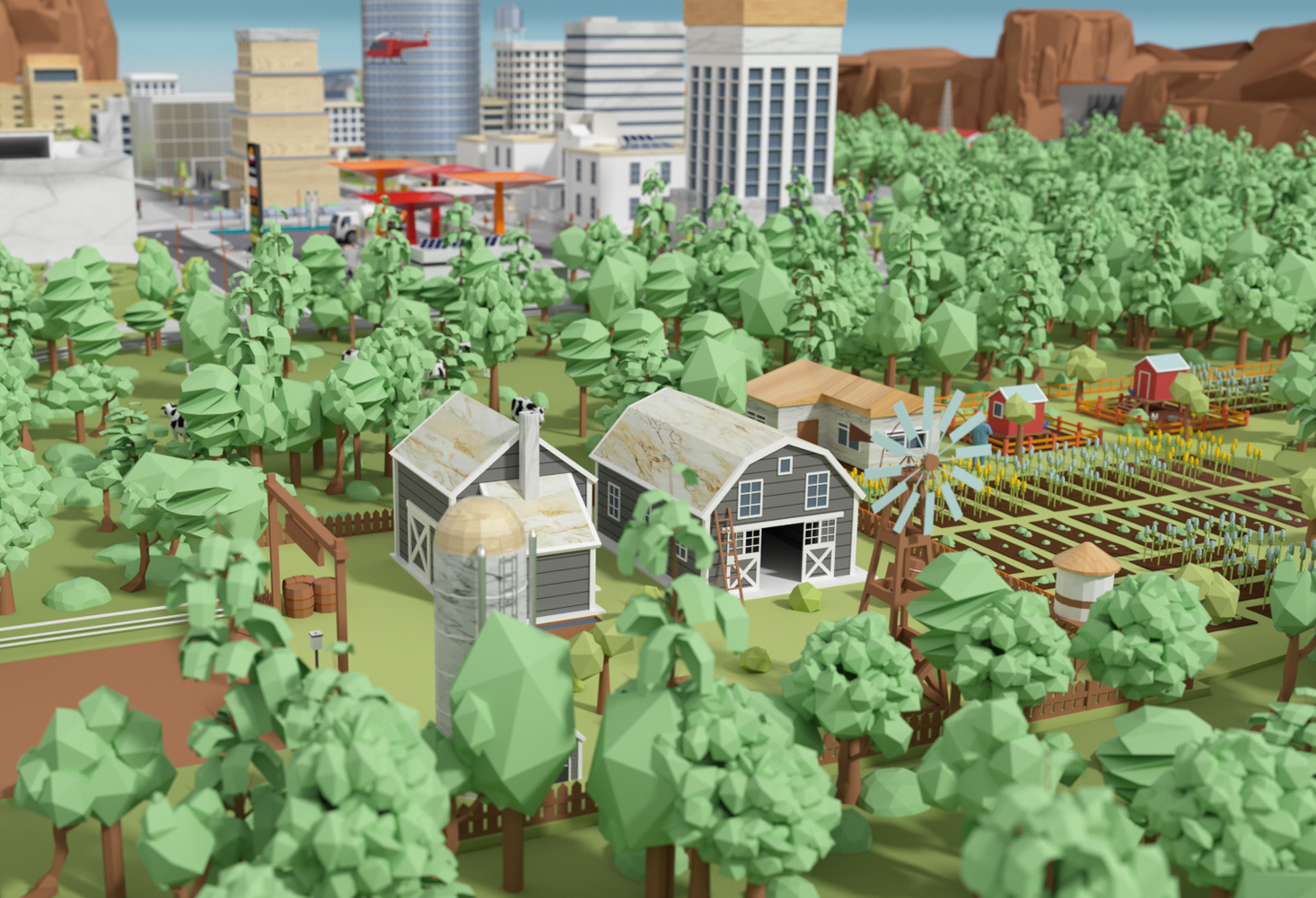 CGI City, 3D/CGI