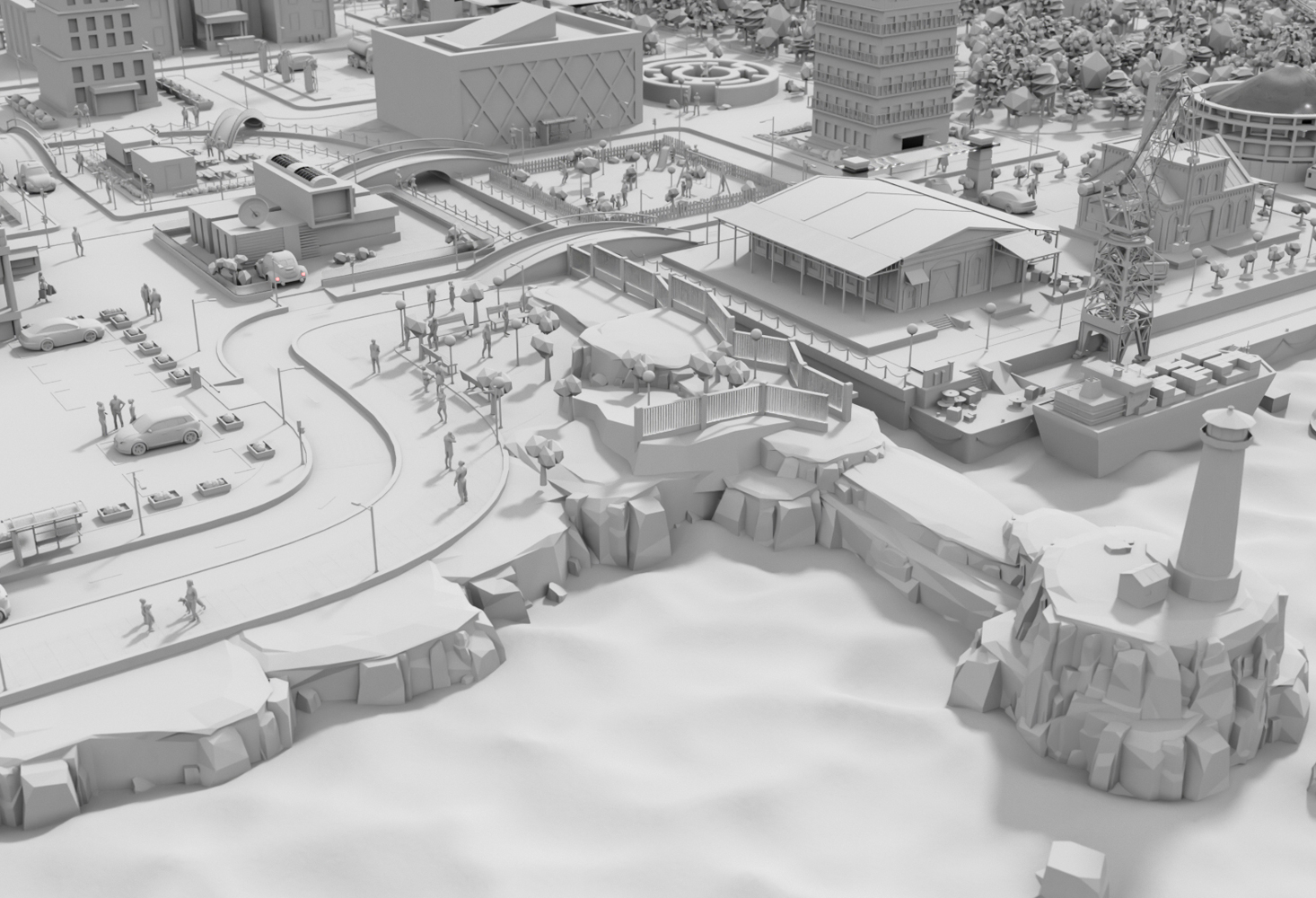 CGI City, 3D/CGI