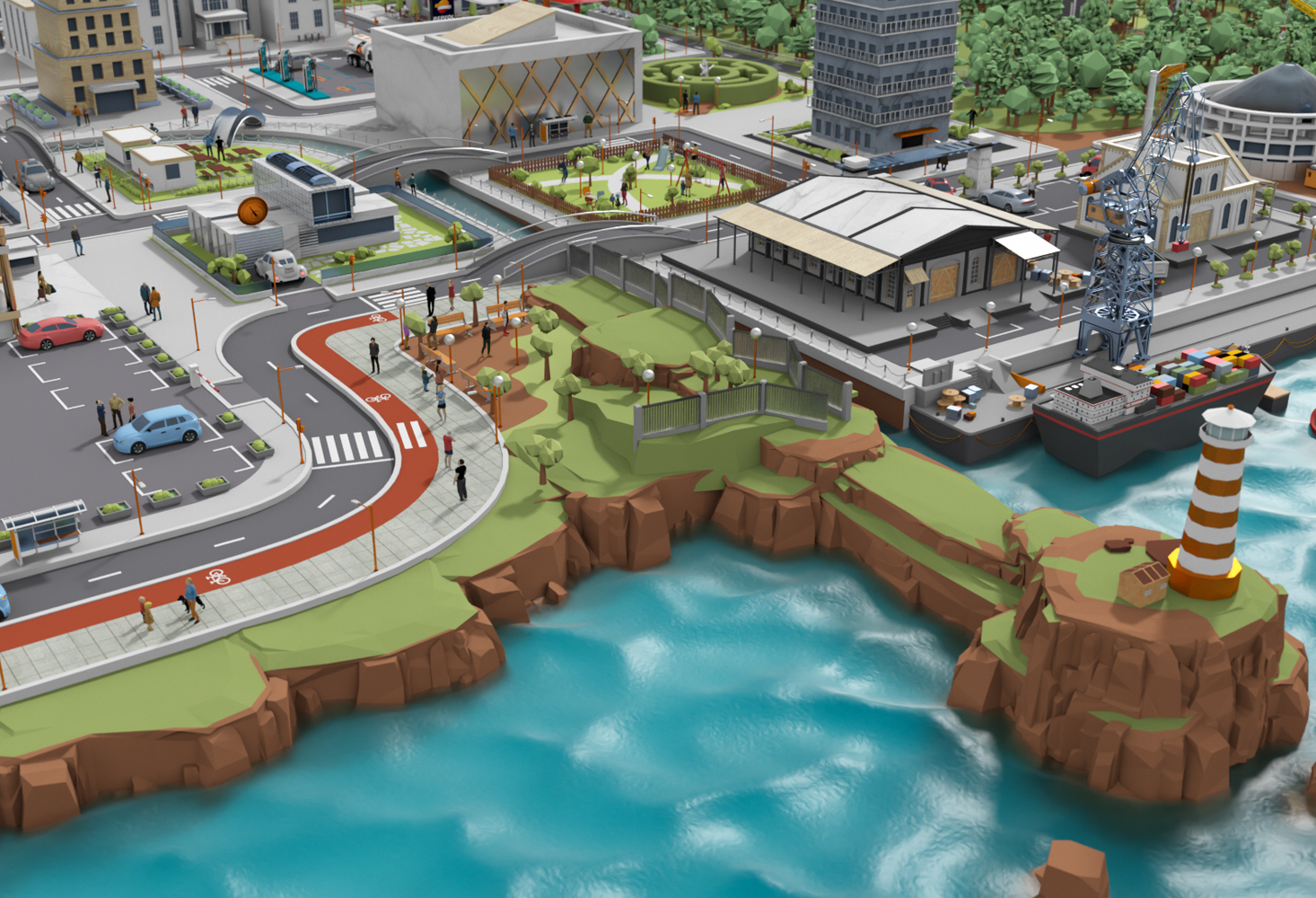 CGI City, 3D/CGI