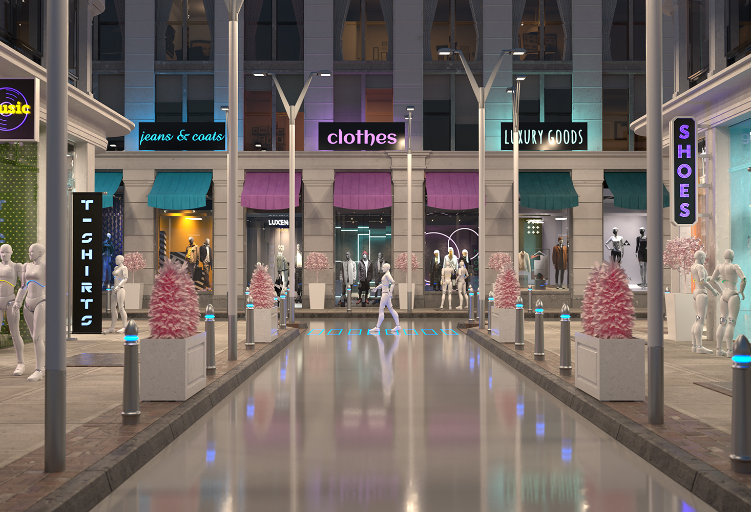 Series of CGI illustrations