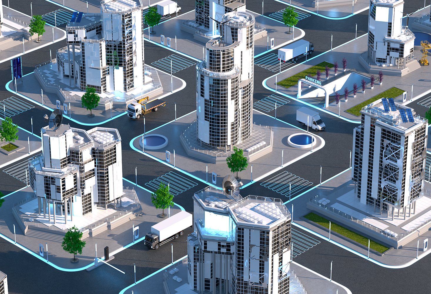 Series of CGI illustrations
