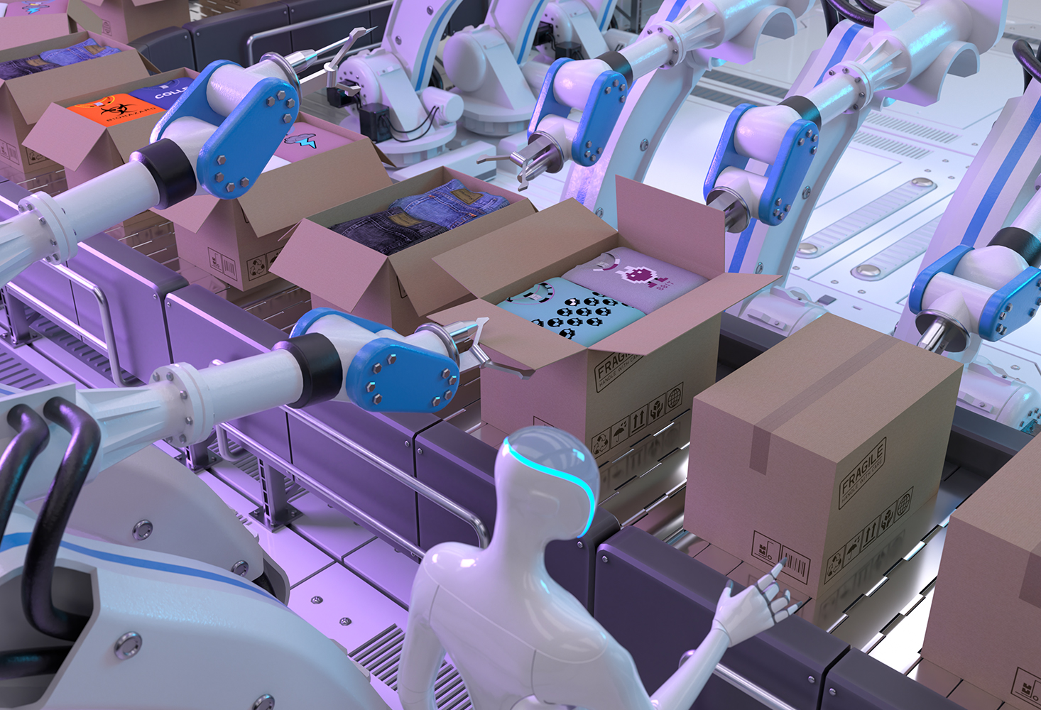 Series of CGI illustrations