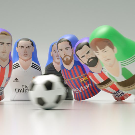 CGI Image La Liga football players