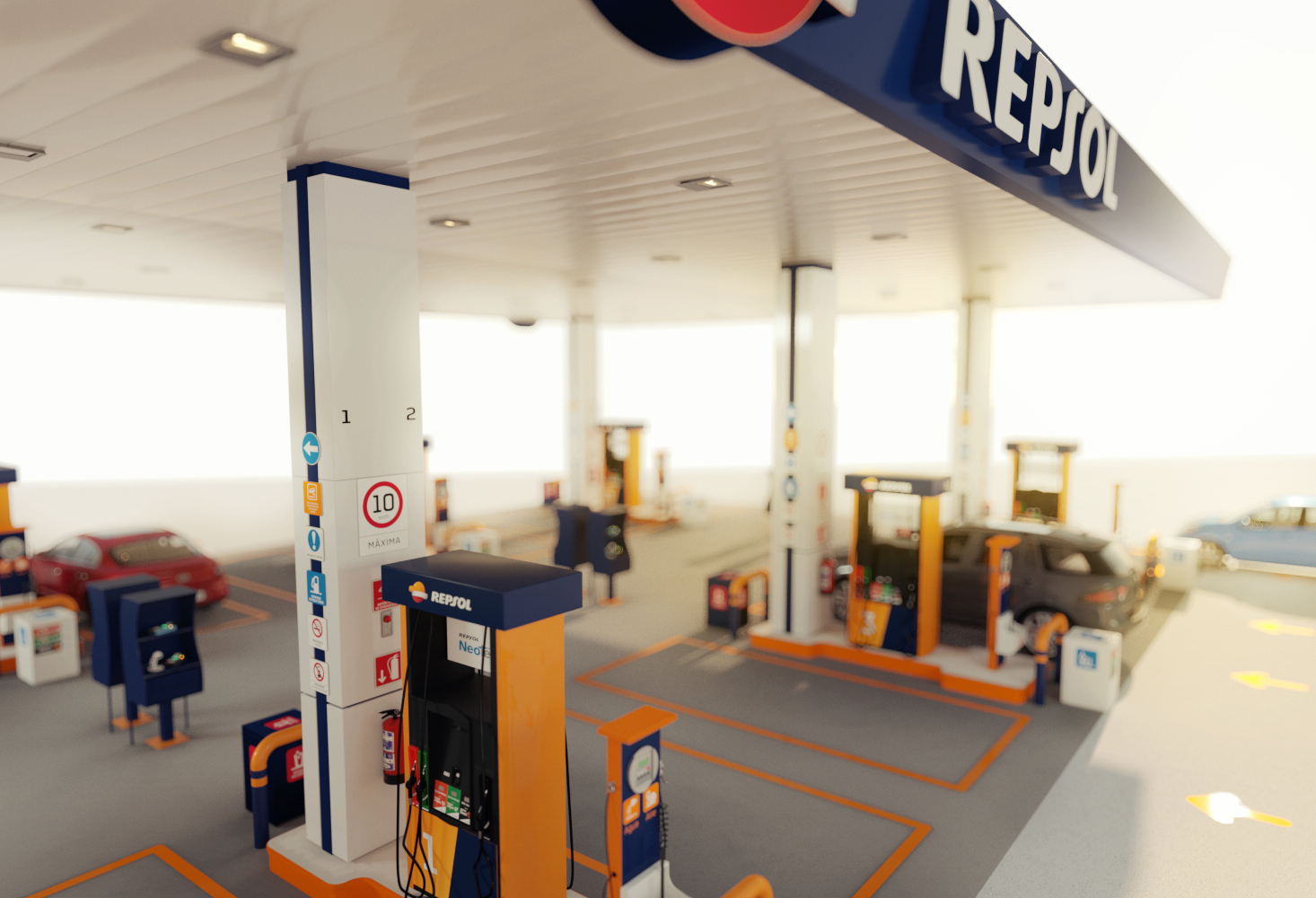 CGI Image Repsol Mexico by Studio Capicúa