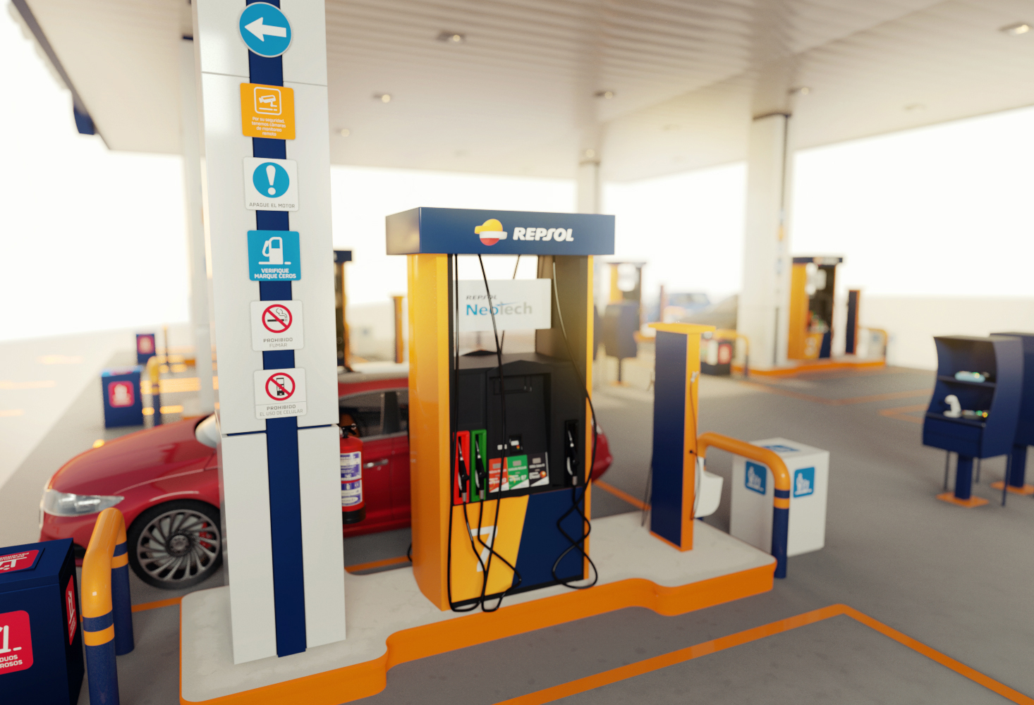 CGI Image Repsol Mexico by Studio Capicúa